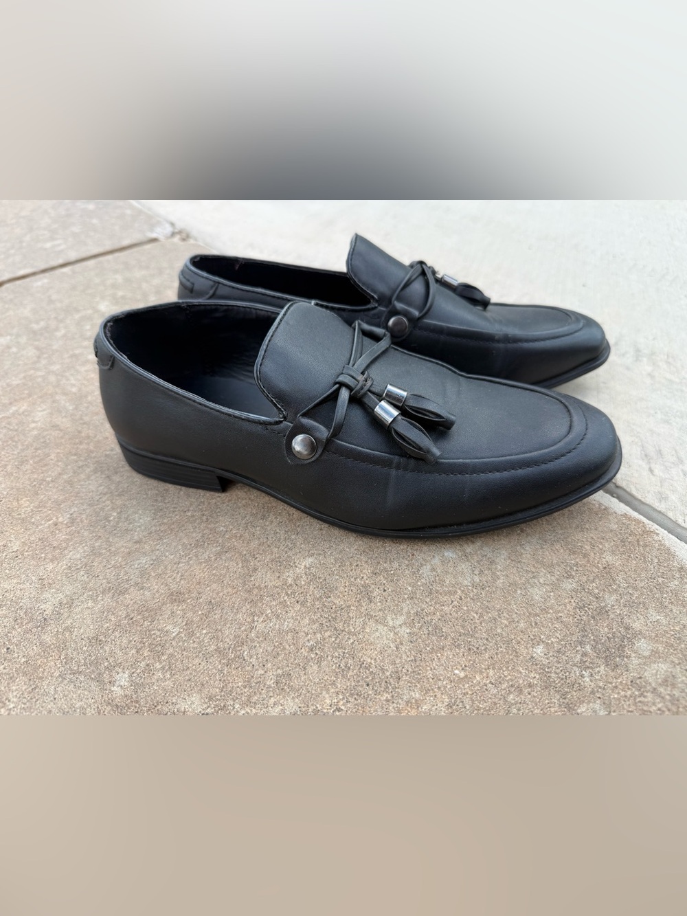 ASOS men’s black loafers sz 9